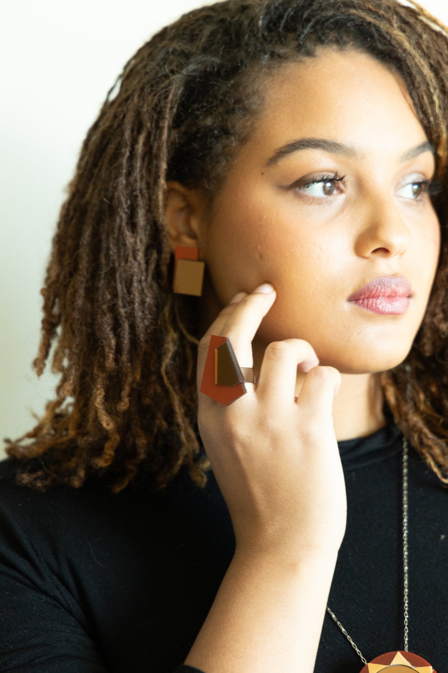 Mews Ring Terracotta - Neena Jewellery