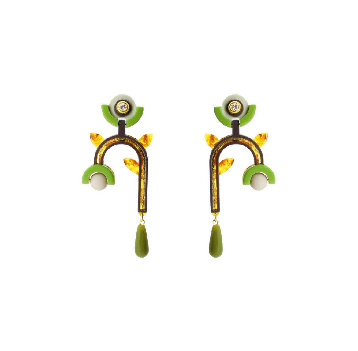 Casca D’anta Earrings Acrylic