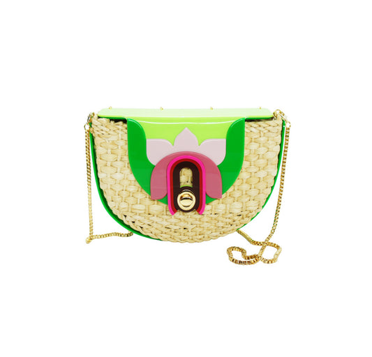 Handbag  Straw Lilium