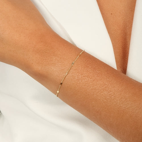 Heart Gold Plated Bracelet