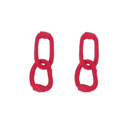 Red Groove  Earrings - Neena Jewellery