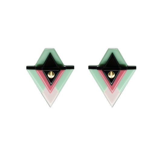 EARRING KUNTUR P / GREEN - Neena Jewellery