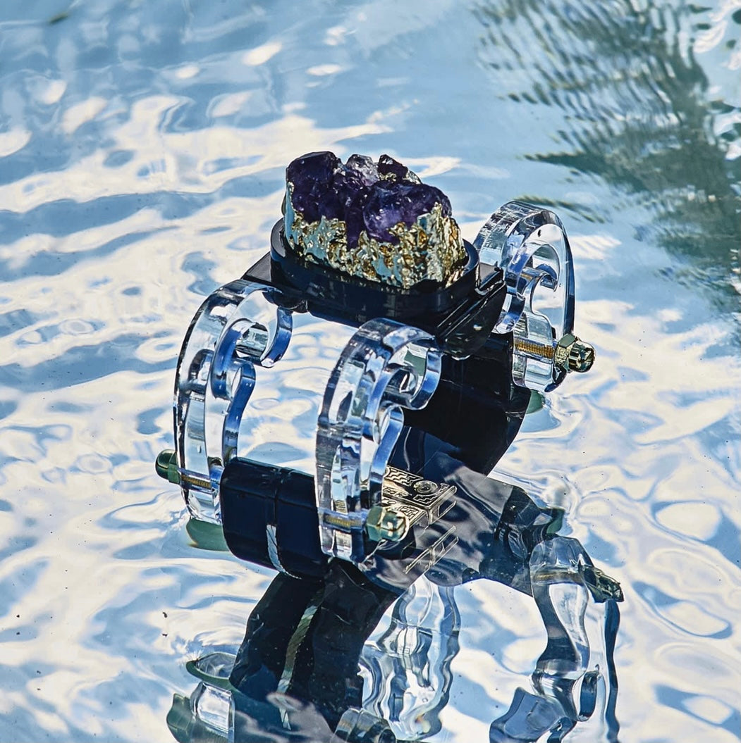 Handmade Acrylic Bracelet - Aura - Neena Jewellery