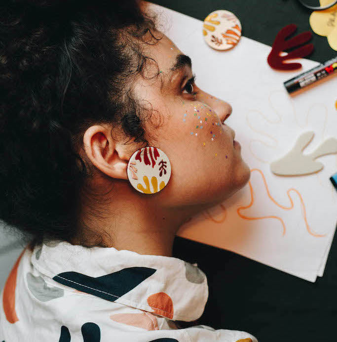 La Gerbe Earrings - Neena Jewellery