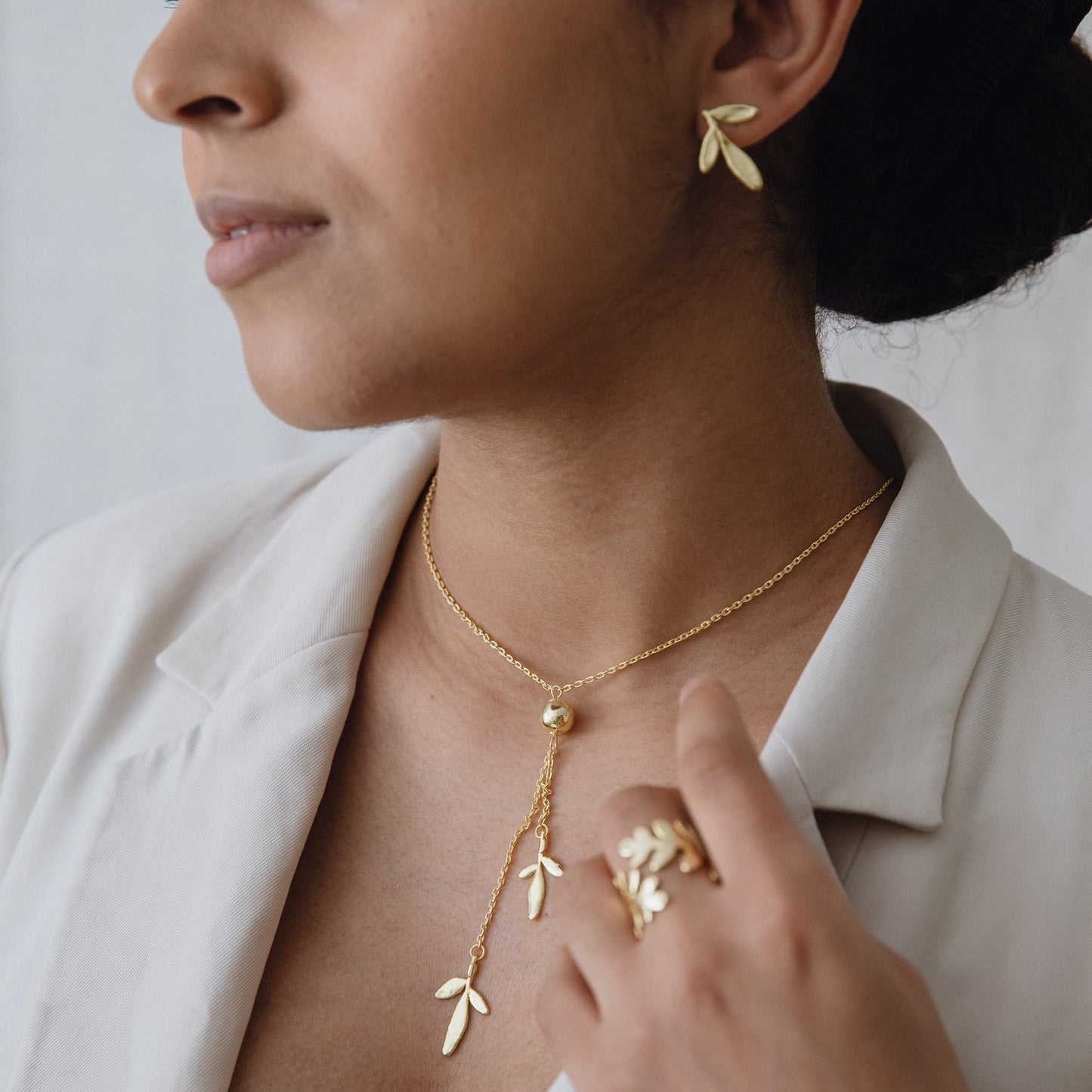 Duo Arruda & Açaí Necklace - Neena Jewellery