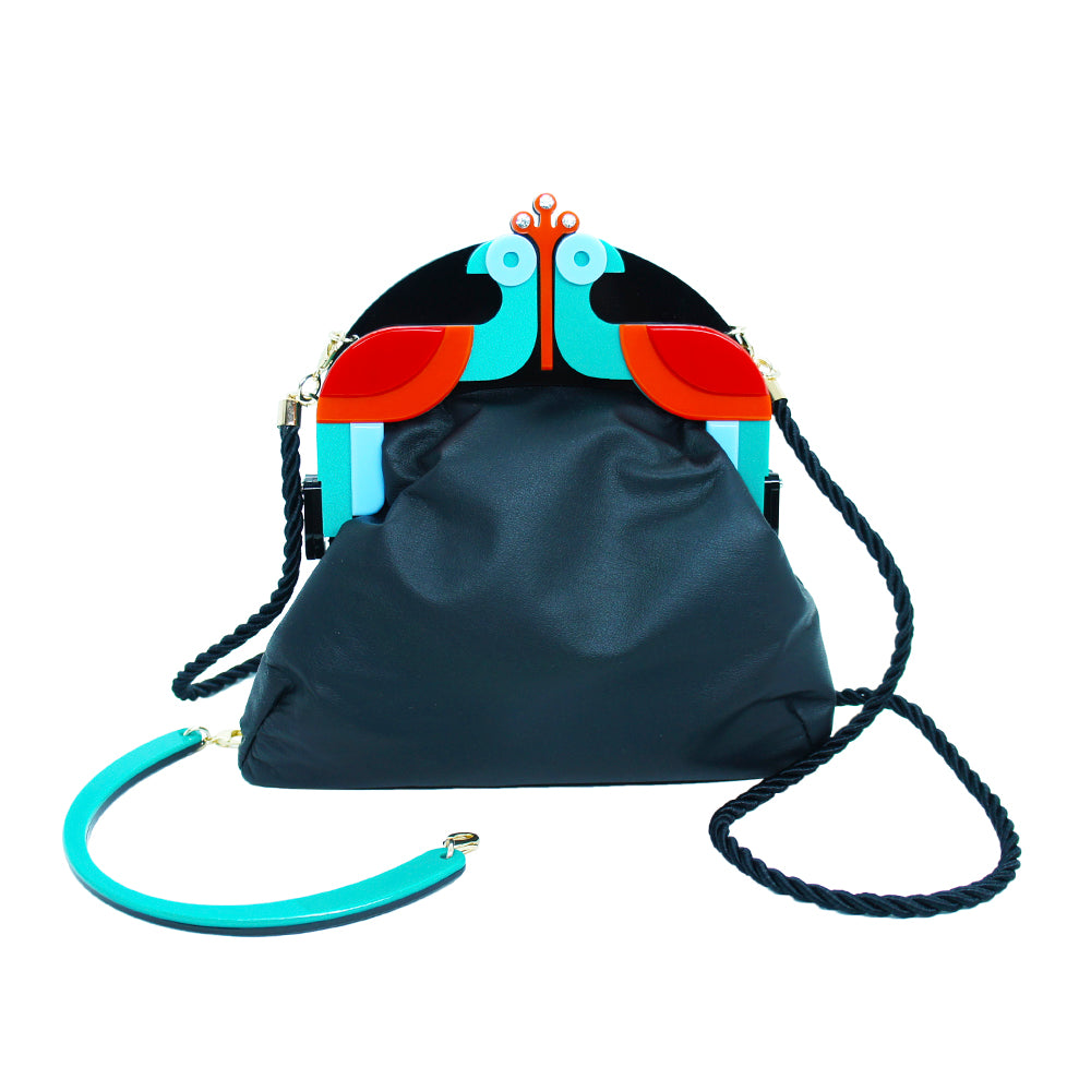 Clutch Bag Quetzal Turquoise