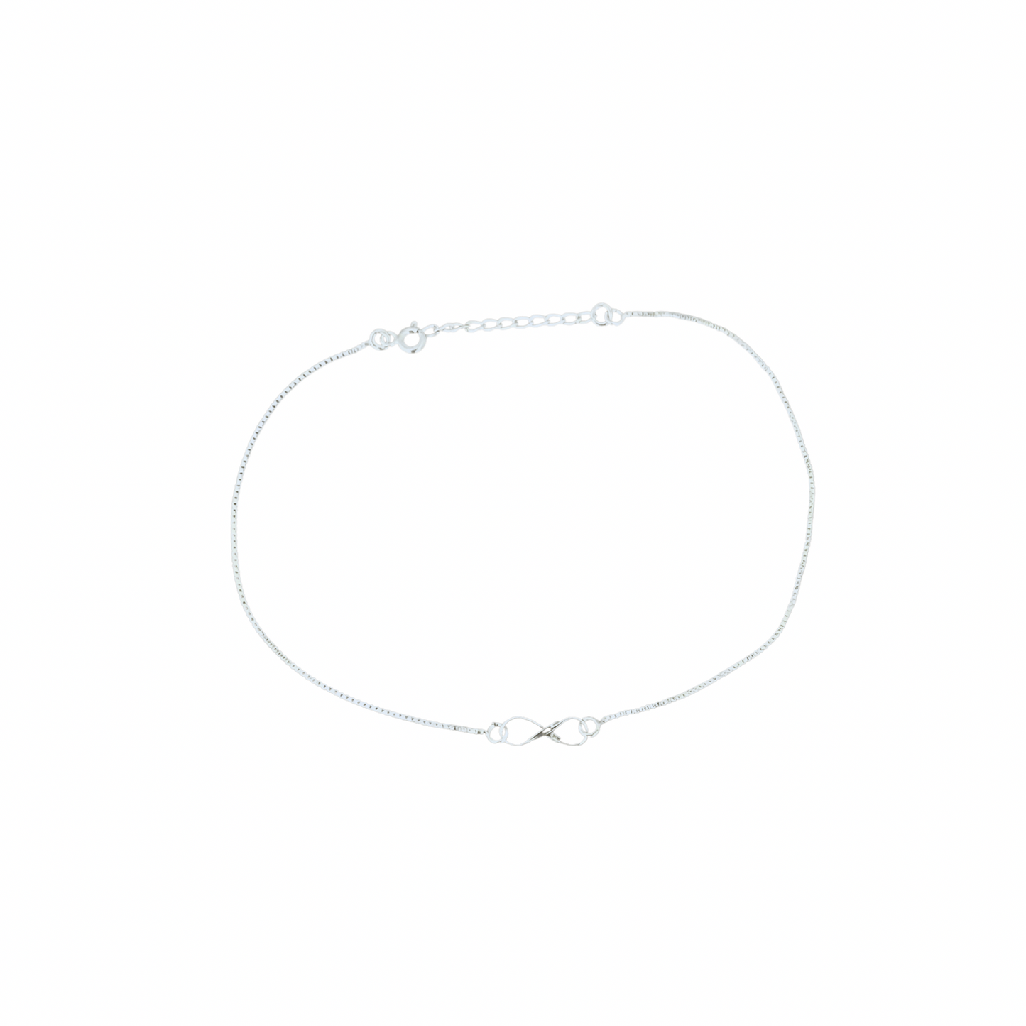 Infinity Anklet Silver - Neena Jewellery