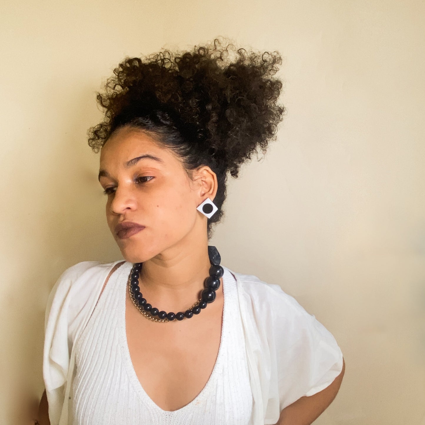 Cutout Stud Earrings - Neena Jewellery