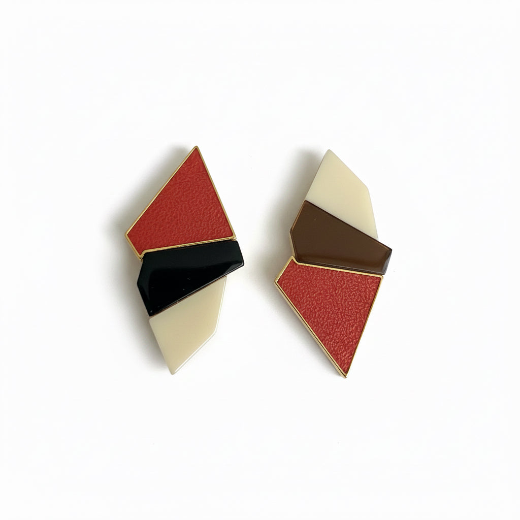 Lattice Stud Earrings - Neena Jewellery 