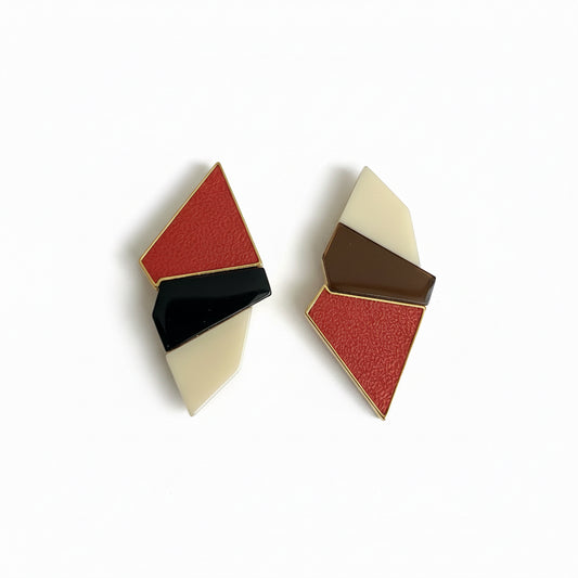 Lattice Stud Earrings - Neena Jewellery 