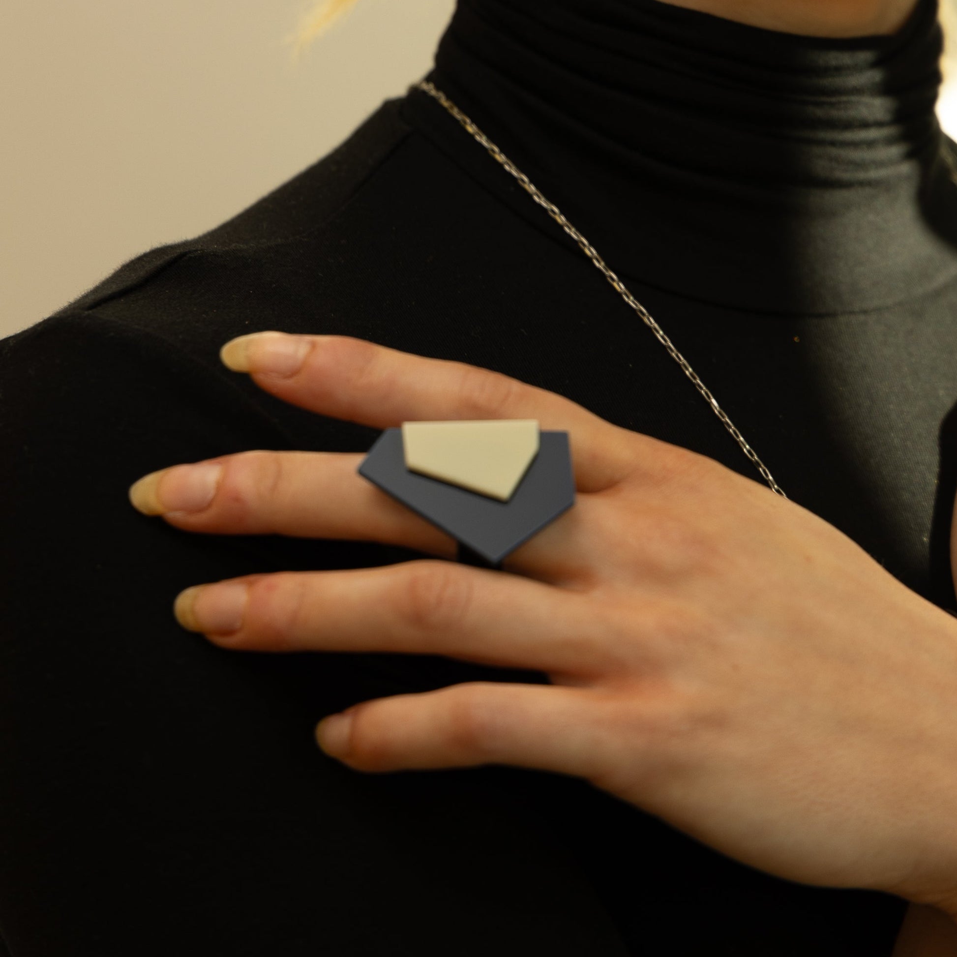 Arch & Edge Ring - Neena Jewellery 