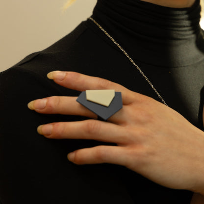 Arch & Edge Ring - Neena Jewellery 