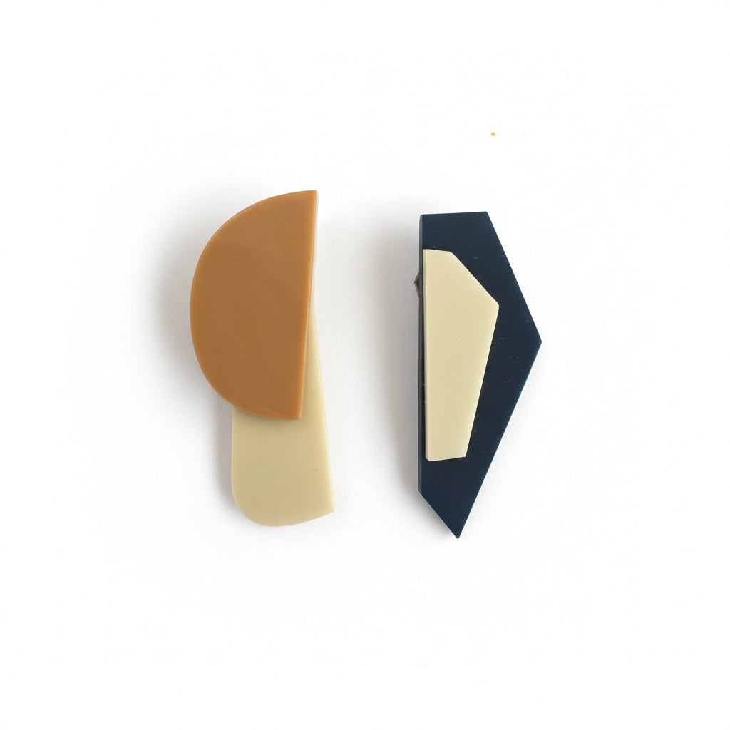 Arch & Edge Earrings - Neena Jewellery 