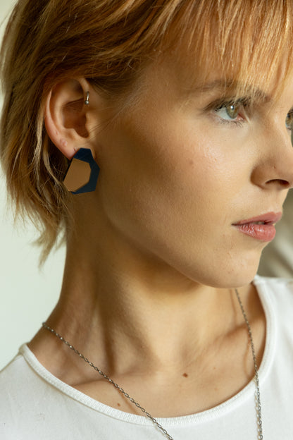 Skyline Earrings Blue - Neena Jewellery 