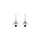 Stem Petunia Earrings Acrylic