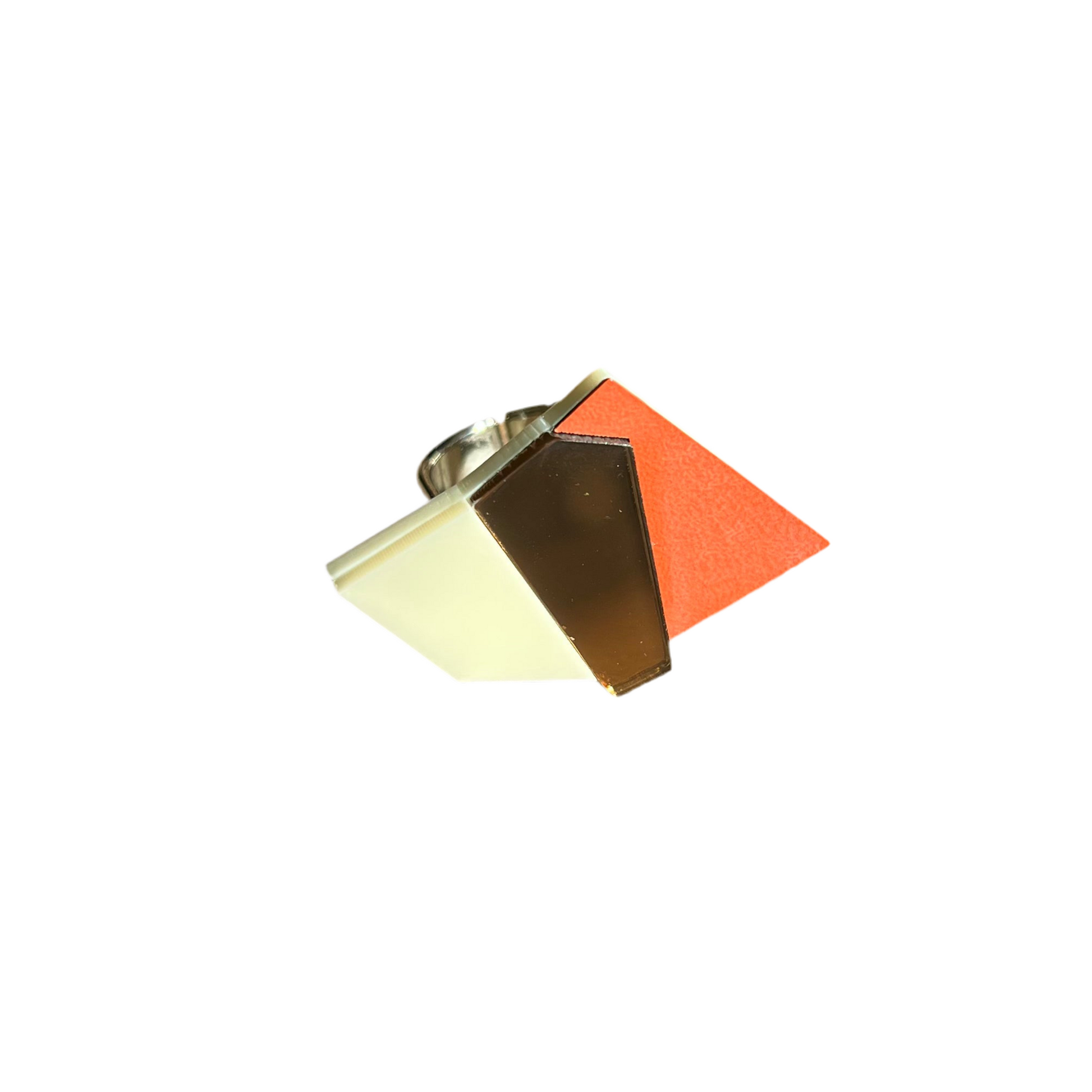 Lattice Ring  Terracota - Neena Jewellery 