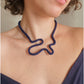Cais do Sertao Blue Necklace