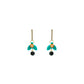 Stem Petunia Earrings Acrylic