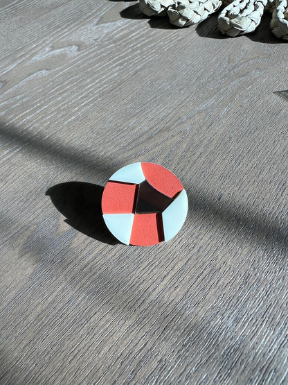 Dome Ring Terracotta - Neena Jewellery 