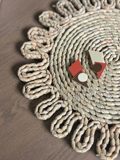 Camden Earrings terracotta - Neena Jewellery 