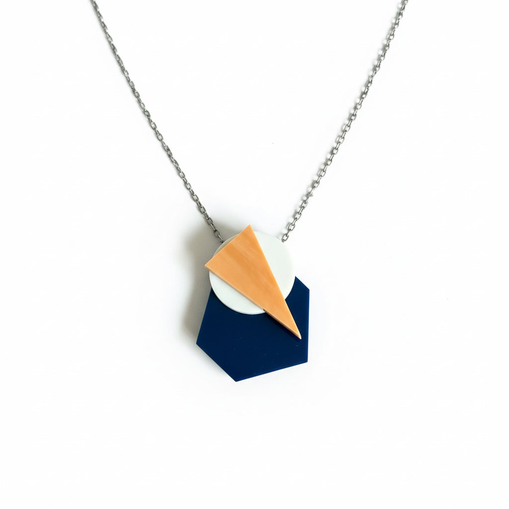 Portal Necklace blue - Neena Jewellery 