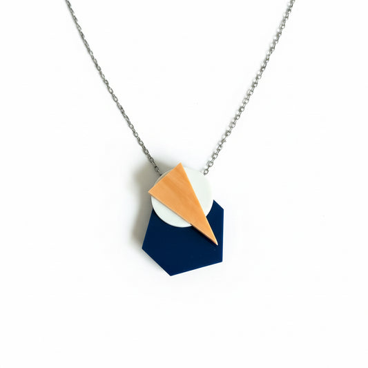 Portal Necklace blue - Neena Jewellery 