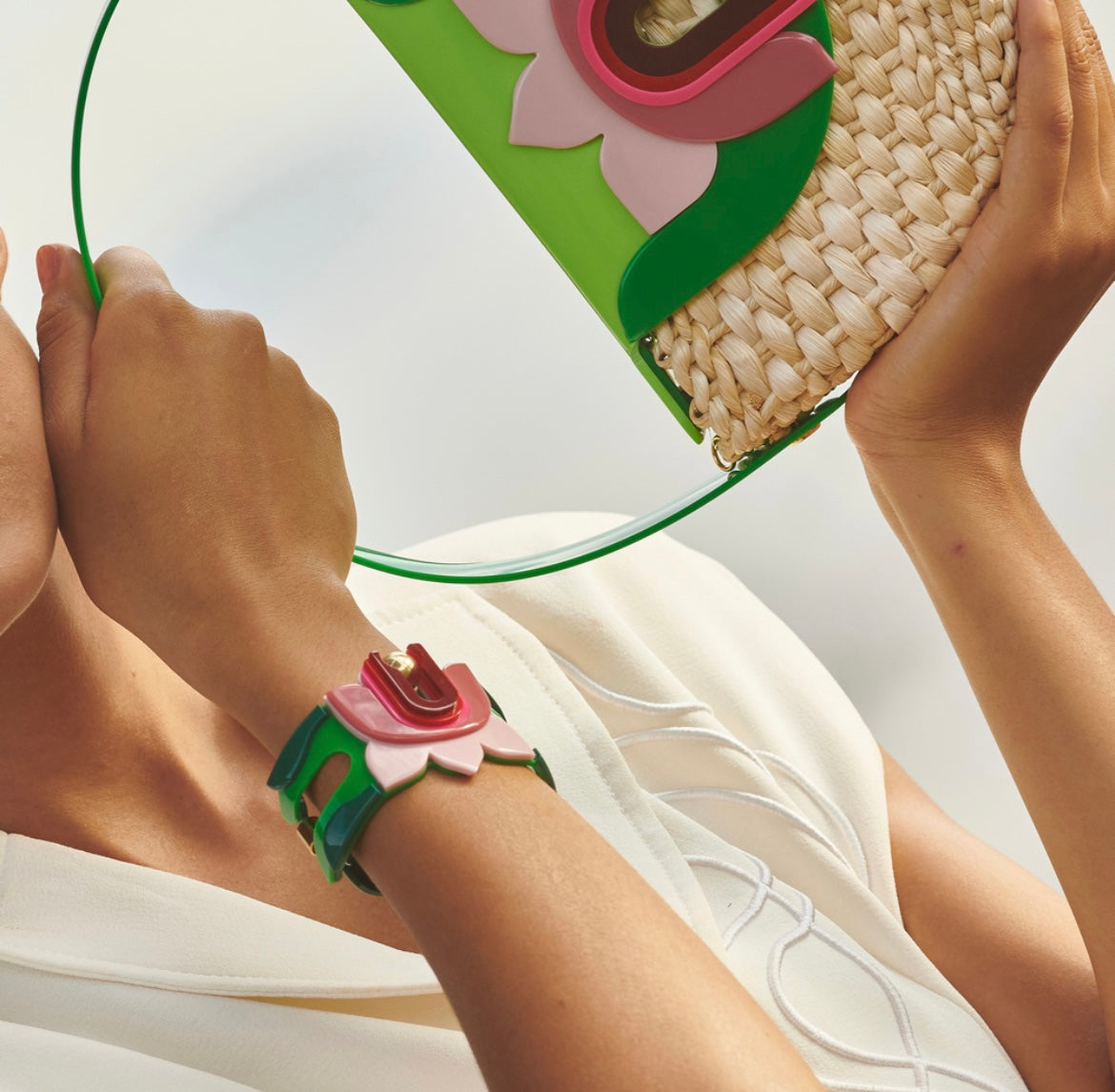 Lilium Bracelet - Pink