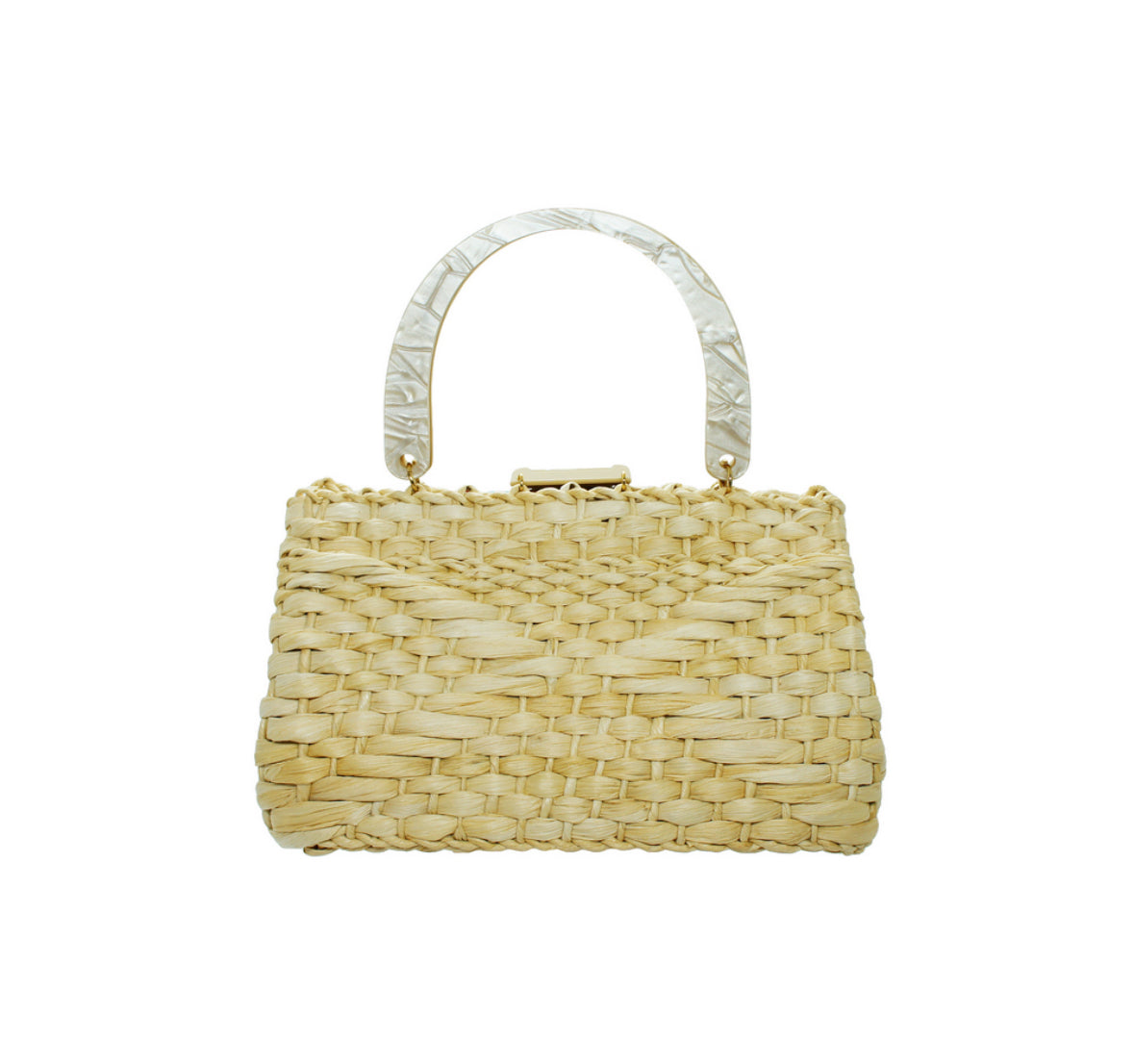Handbag  Straw Deep Sea