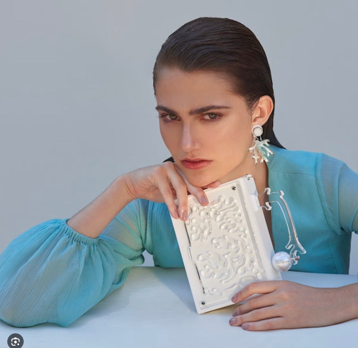 Coral Twigs Clutch Handmade Bag - Neena Jewellery 