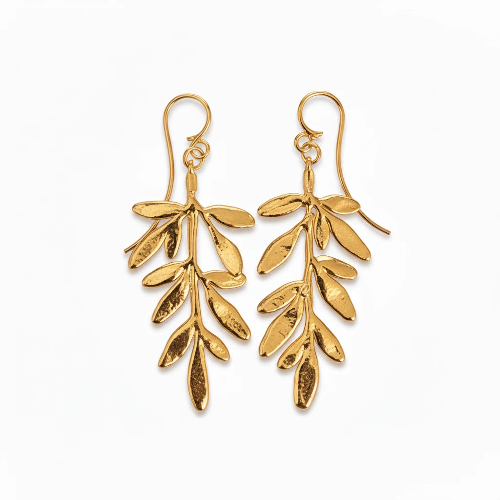 Grace Herb Dangle Earrings - Neena Jewellery 