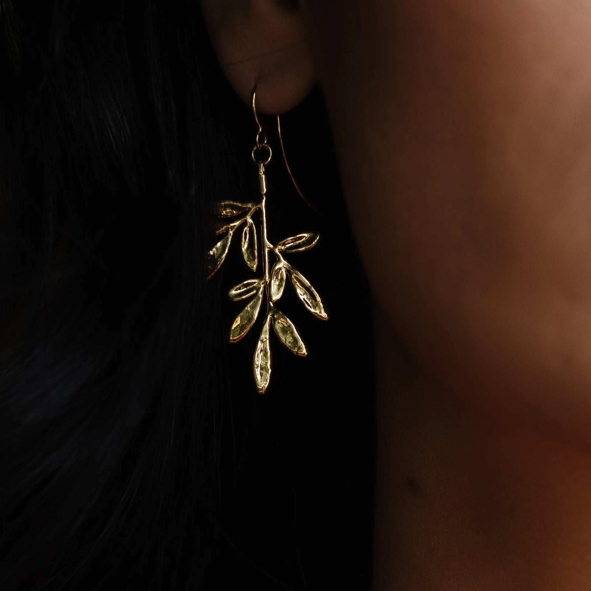 Grace Herb Dangle Earrings - Neena Jewellery 