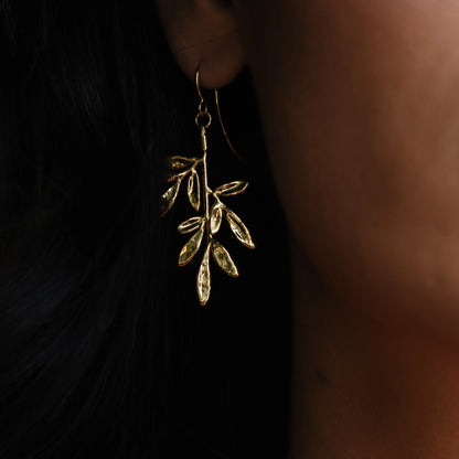 Grace Herb Dangle Earrings - Neena Jewellery 