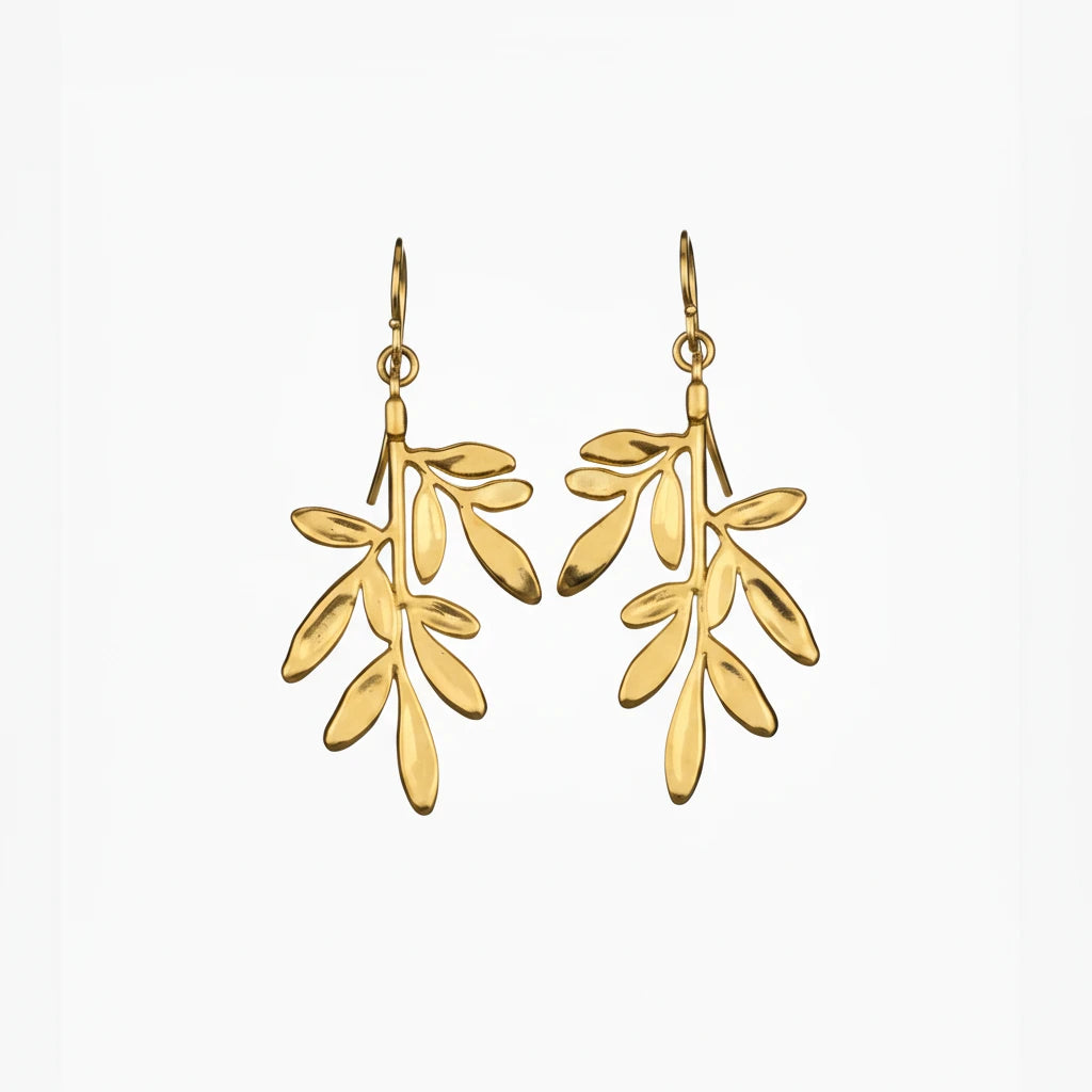 Grace Herb Dangle Earrings - Neena Jewellery 
