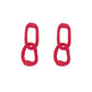 Red Groove  Earrings - Neena Jewellery 