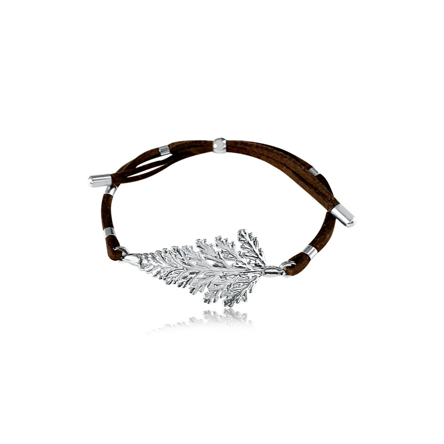 Asparagus Bracelet - Silver - Neena Jewellery 