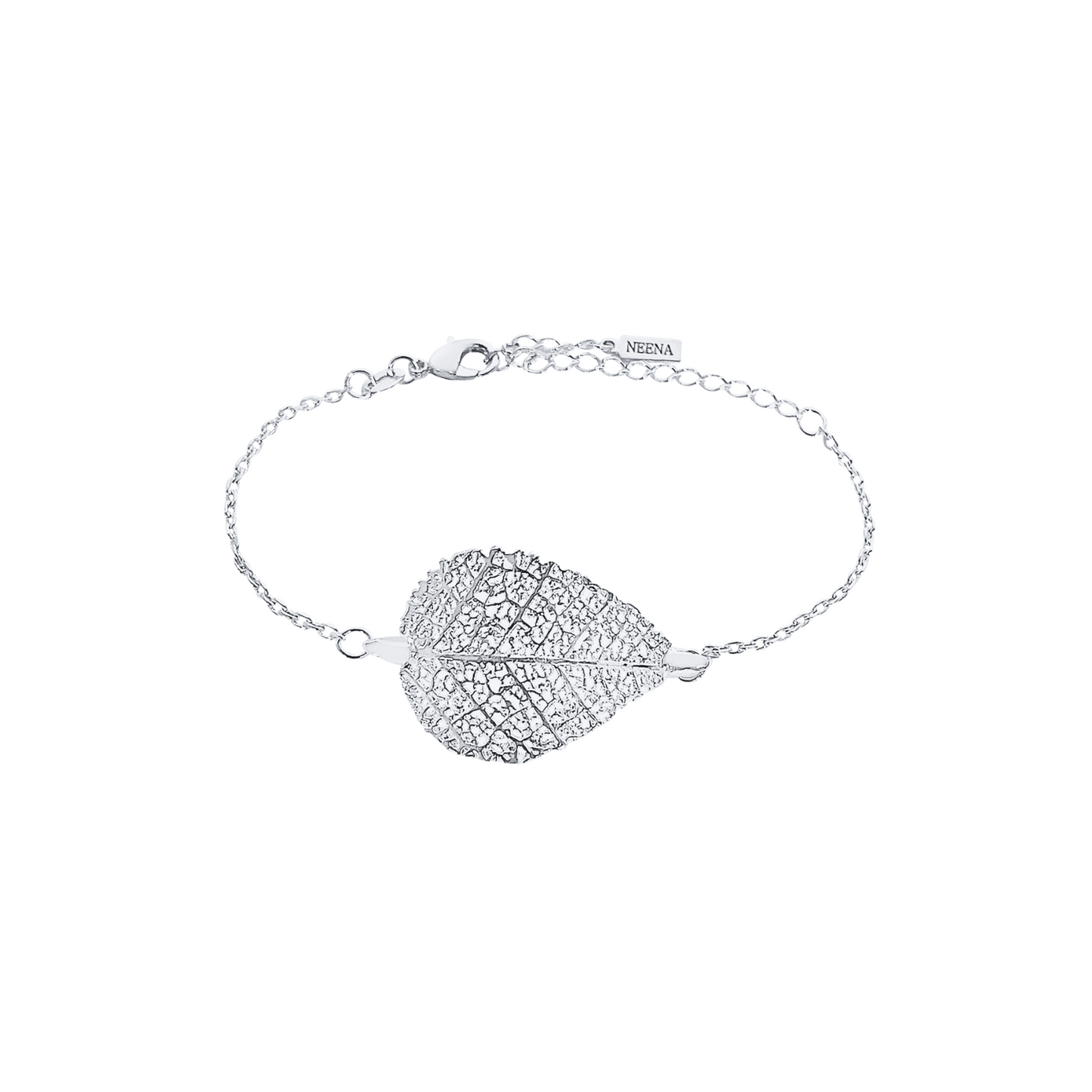 Folha do Cerrado Bracelet - Silver - Neena Jewellery 