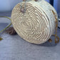 Babi Straw Bag Round - Nude