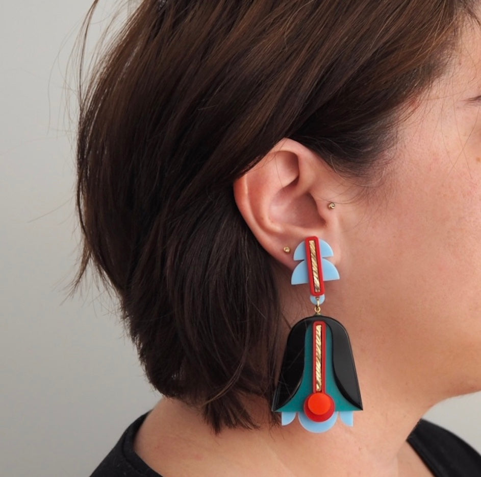 Gloria Earrings - Neena Jewellery 