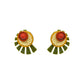 Luz do Sol Earrings Kahki - Neena Jewellery 