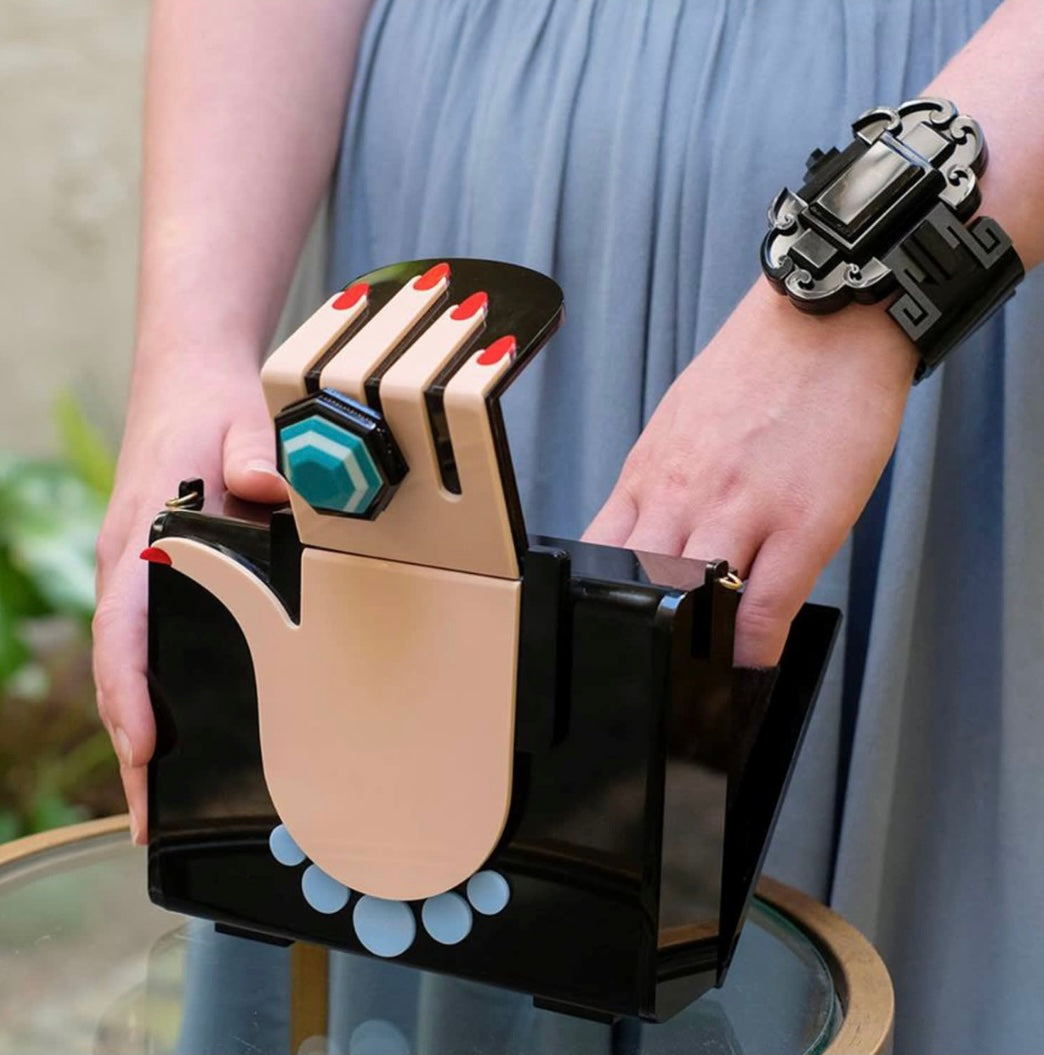 Hands Acrylic Handmade Bag - Neena Jewellery 