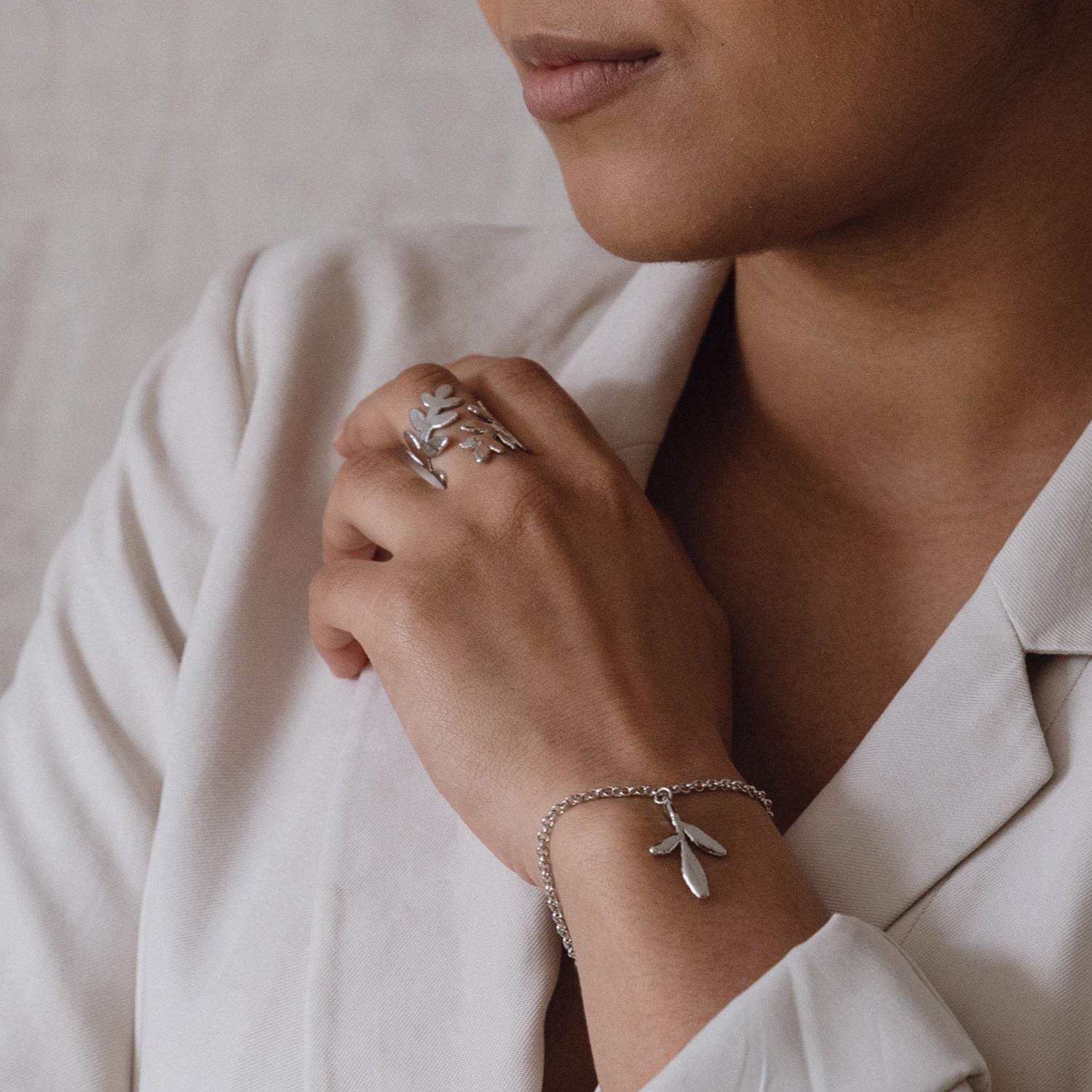 Ramo Ring - Silver - Neena Jewellery 