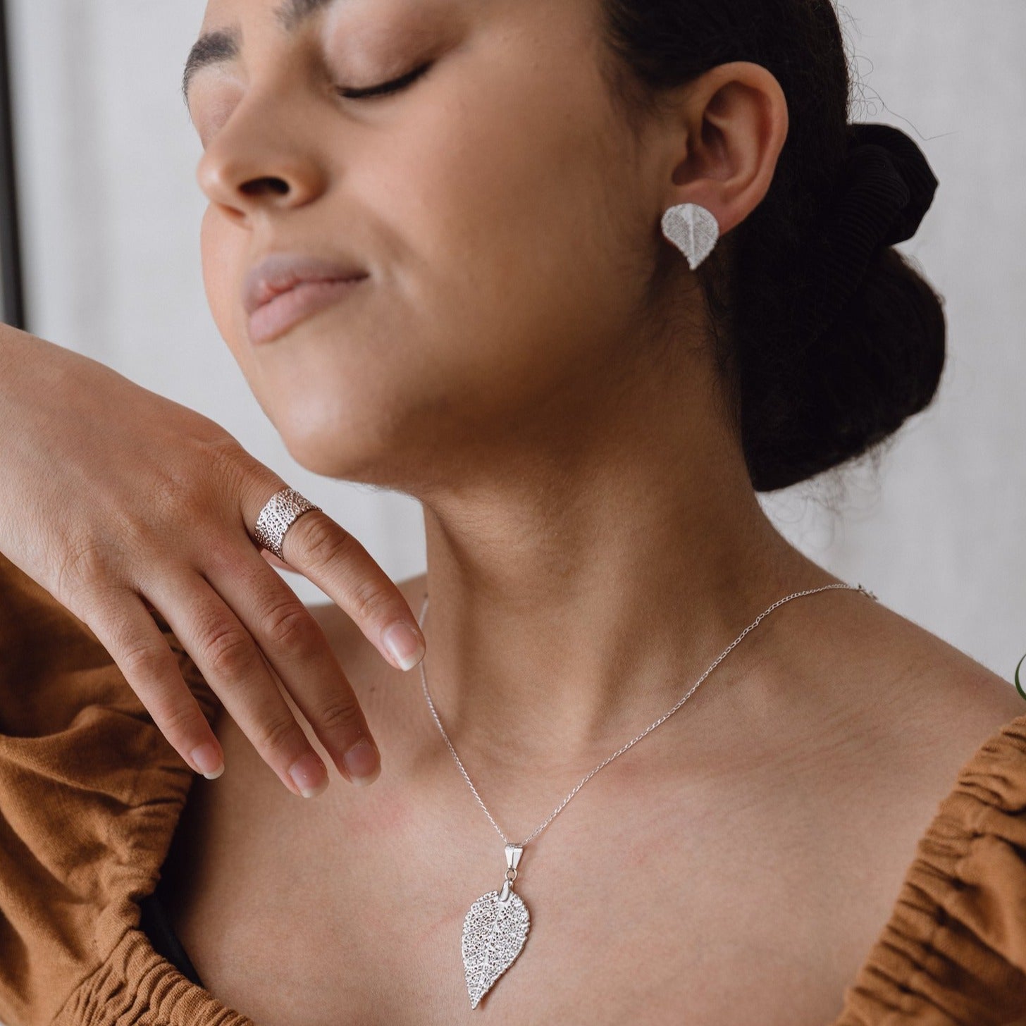 Savannah  Earrings - Silver - Neena Jewellery 