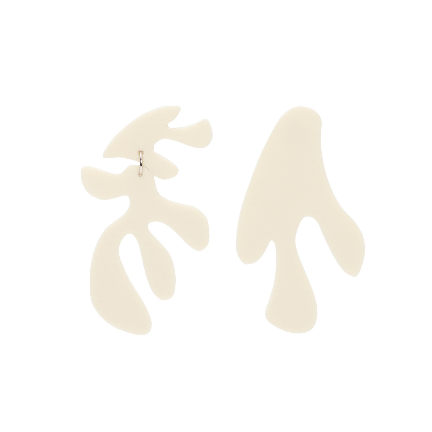 Oasis White Earrings - Neena Jewellery 