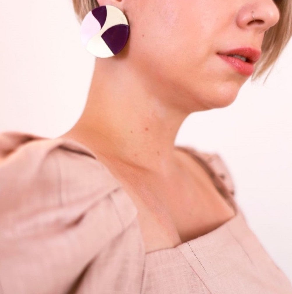 Frésia  Earrings - Neena Jewellery 