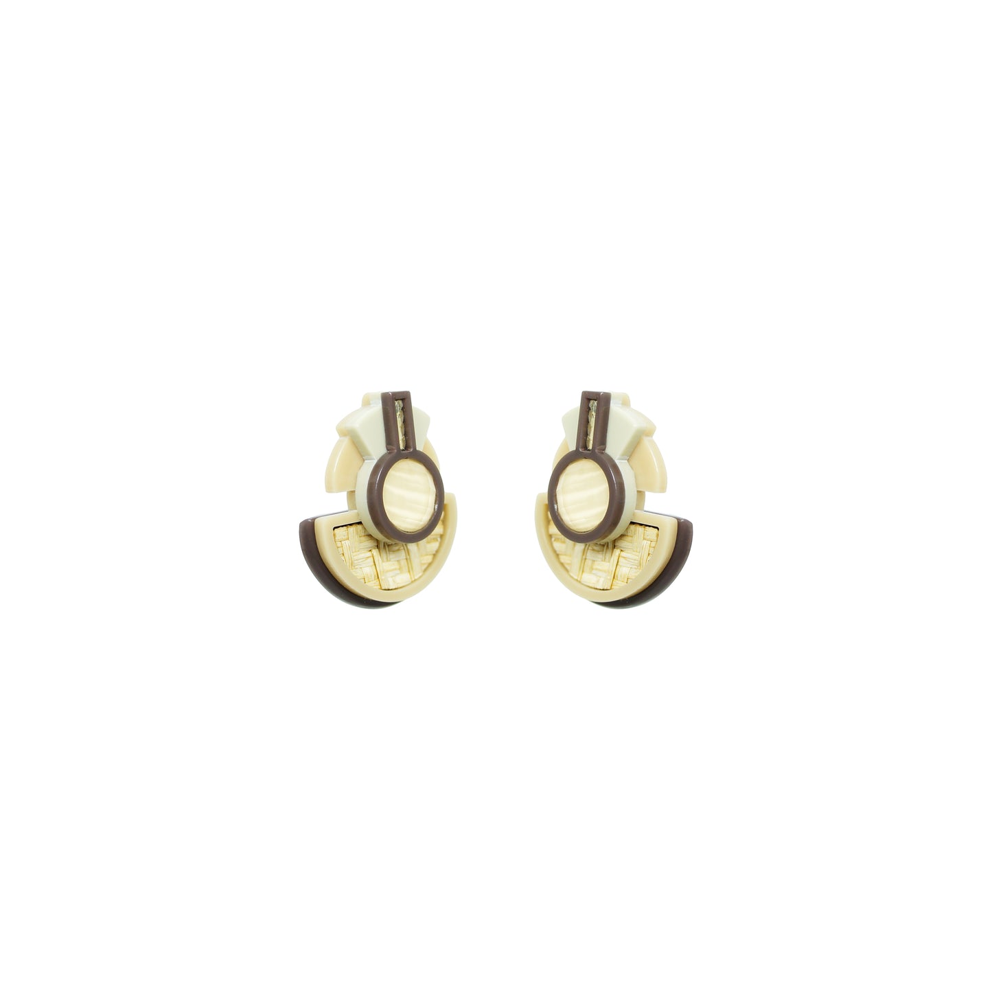 Jaci Khaki Earrings