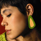 Frua Green Earrings