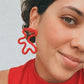 Seiva Red Earrings - Neena Jewellery 