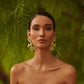 Branch Daisies Earrings Yellow - Gissa Bicalho - Neena Jewellery 