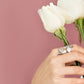 Roseira Due Ring Silver - Neena Jewellery 