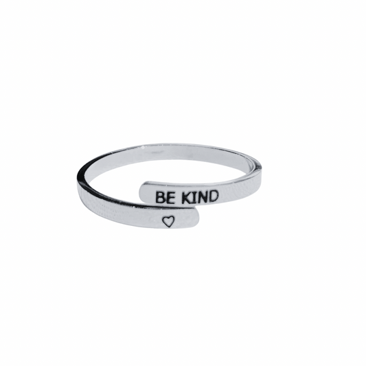Be Kind Ring - Silver - Neena Jewellery 